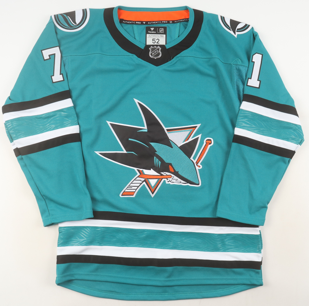 Macklin Celebrini Signed Sharks Fanatics Authentic Jersey (Beckett) at PristineAuction.com Macklin Celebrini Signed Sharks Fanatics Authentic Jersey (Beckett) at PristineAuction.com