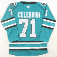 Macklin Celebrini Signed Sharks Fanatics Authentic Jersey (Beckett) at PristineAuction.com