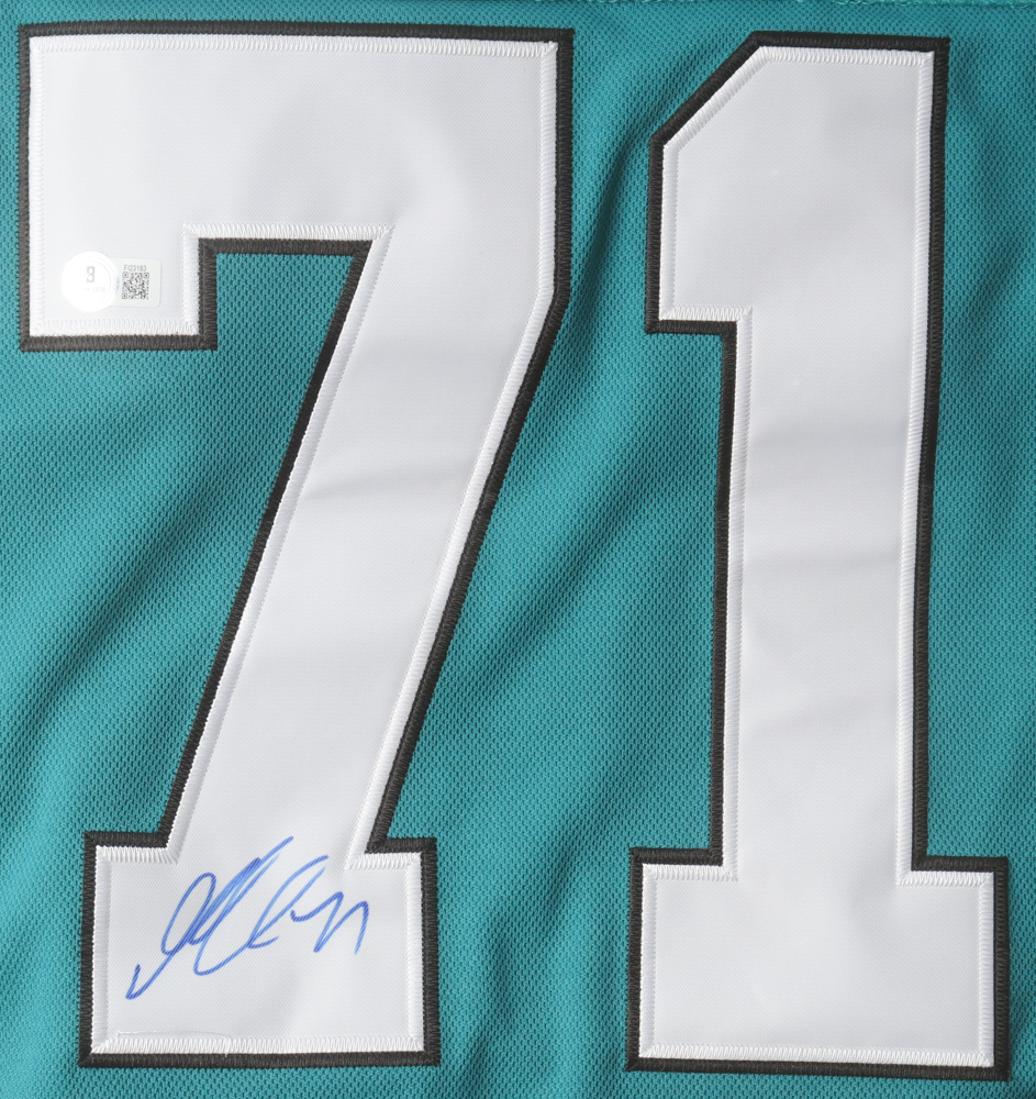Macklin Celebrini Signed Sharks Fanatics Authentic Jersey (Beckett) at PristineAuction.com Macklin Celebrini Signed Sharks Fanatics Authentic Jersey (Beckett) at PristineAuction.com