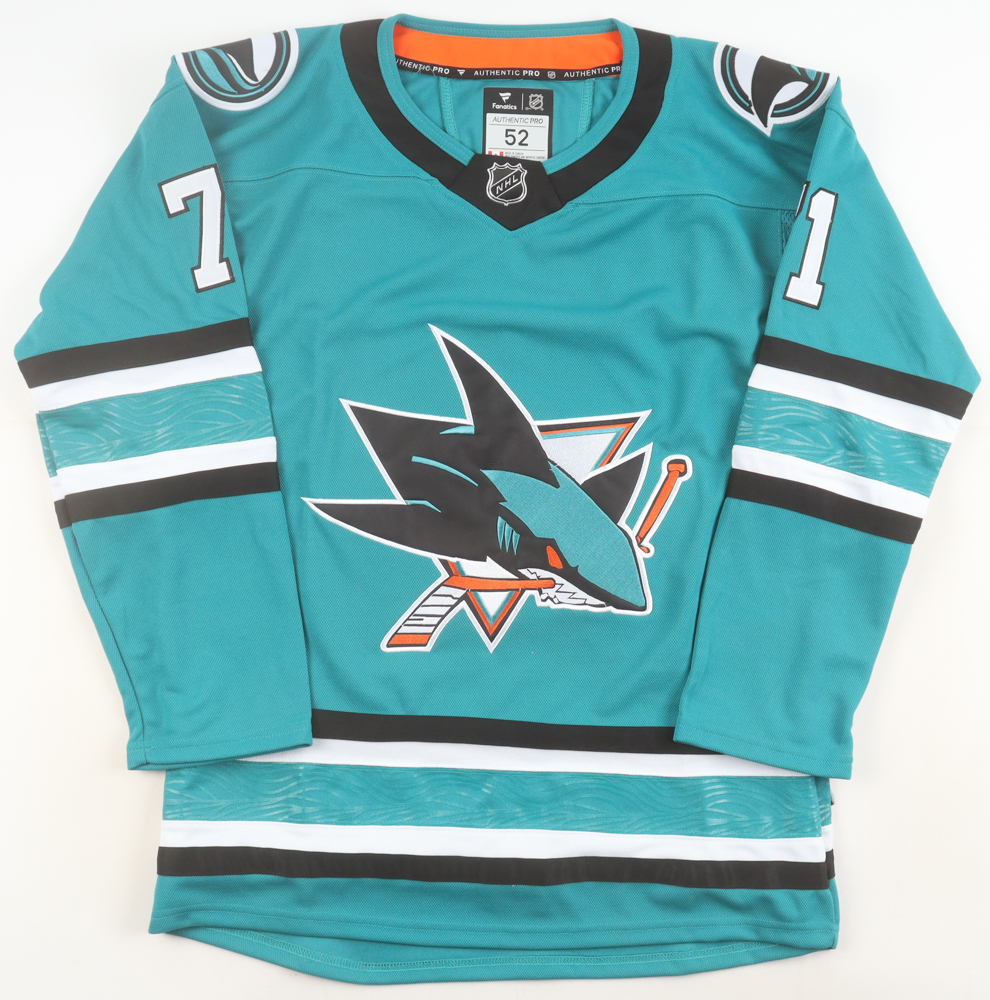 Macklin Celebrini Signed Sharks Fanatics Authentic Jersey (Beckett) at PristineAuction.com Macklin Celebrini Signed Sharks Fanatics Authentic Jersey (Beckett) at PristineAuction.com