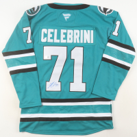 Macklin Celebrini Signed Sharks Fanatics Authentic Jersey (Beckett) at PristineAuction.com
