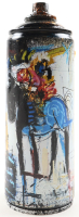 "Blue Stallion" Original Spray Can Art by Tadas Zaicikas | TedyZet (Zaicikas) at PristineAuction.com