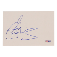 Andy Garcia Signed 4x6 Cut (PSA) at PristineAuction.com