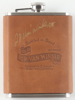 Julian Preston Van Winkle III Signed Old Rip Van Winkle Flask (Beckett) at PristineAuction.com