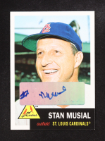 Stan Musial 2011 Topps Stan The Man Auto 1953 Topps #275 at PristineAuction.com