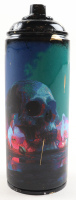 "Orchid Skull" Original Spray Can Art by Tadas Zaicikas | TedyZet (Zaicikas) at PristineAuction.com