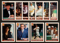 Babe Ruth 1991 Topps TV Movie Complete Set of (11) Cards with Pete Rose's Final Topps Card at PristineAuction.com
