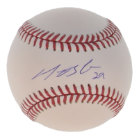 Michael Busch Signed OML Baseball (Beckett) at PristineAuction.com