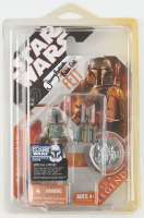 Jeremy Bulloch Signed 2008 "Star Wars" Boba Fett 3" Vinyl Figure Inscribed "Boba Fett" (Beckett) at PristineAuction.com