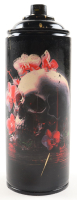 "Floral Skull Essence" Original Spray Can Art by Tadas Zaicikas | TedyZet (Zaicikas) at PristineAuction.com