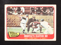 Mickey Mantle 1965 Topps World Series Clutch HR #134 at PristineAuction.com