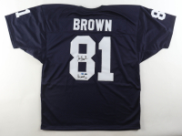 Tim Brown Signed Jersey Inscribed "Heisman 87" (SI) at PristineAuction.com