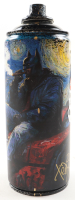 "Gotham Night Smoke" Original Spray Can Art by Tadas Zaicikas | TedyZet (Zaicikas) at PristineAuction.com