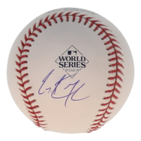 Geraldo Perdomo Signed Official 2023 World Series Logo Baseball (Beckett) at PristineAuction.com