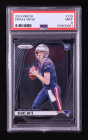 Drake Maye 2024 Panini Prizm #329 RC (PSA 9) at PristineAuction.com