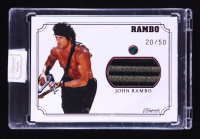 John Rambo 2024 Keepsake Edition Dog Tag Relic Authentic Rambo II #184 #20/50 at PristineAuction.com