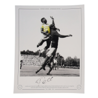 Pele Signed Team Brazil LE 16x20 Print (Beckett) at PristineAuction.com