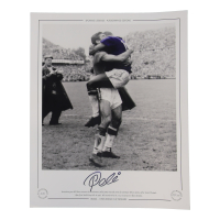 Pele Signed Team Brazil LE 16x20 Print (Beckett) at PristineAuction.com