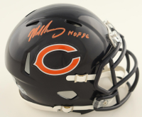 Mike Singletary Signed Bears Speed Mini Helmet Inscribed "HOF 98" (Beckett) at PristineAuction.com