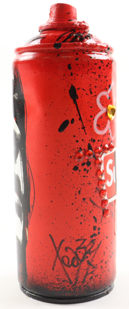 "Crimson Stare" Original Spray Can Art by Tadas Zaicikas | TedyZet (Zaicikas) at PristineAuction.com "Crimson Stare" Original Spray Can Art by Tadas Zaicikas | TedyZet (Zaicikas) at PristineAuction.com