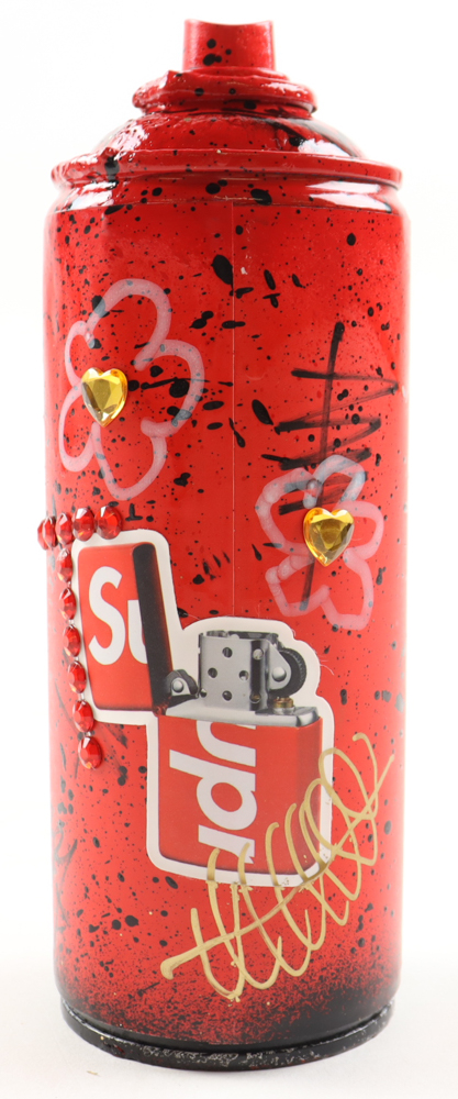 "Crimson Stare" Original Spray Can Art by Tadas Zaicikas | TedyZet (Zaicikas) at PristineAuction.com "Crimson Stare" Original Spray Can Art by Tadas Zaicikas | TedyZet (Zaicikas) at PristineAuction.com