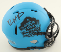 Devin Hester Signed Hall of Fame Logo Rave Alternate Speed Mini Helmet (JSA) at PristineAuction.com