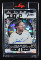 Luka Modric 2025 Leaf Sports Heroes All Decade Team 2010's Autographs #BA-CMG #17/30 at PristineAuction.com