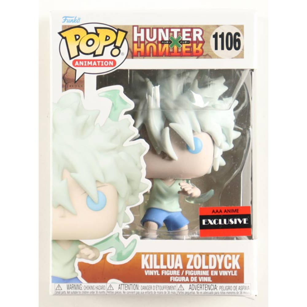 Hunter X Killua Zoldyck Anime #1106 Exclusive Funko Pop! Vinyl Figure at PristineAuction.com