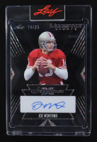 Joe Montana 2025 Leaf Signature Ultimate Sports Autographs #USX-JM1 #18/25 at PristineAuction.com