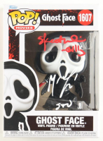 Matthew Lillard & Skeet Ulrich Signed "Ghost Face" #1607 Ghost Face Funko Pop! Vinyl Figure Inscribed "Billy" & "Stu" (Beckett) at PristineAuction.com