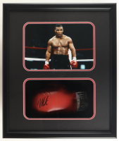 Mike Tyson Signed Custom Framed Shadowbox Everlast Boxing Glove Display (JSA & Tyson) at PristineAuction.com