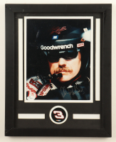 Dale Earnhardt Sr. Signed NASCAR Custom Framed Photo (JSA) at PristineAuction.com