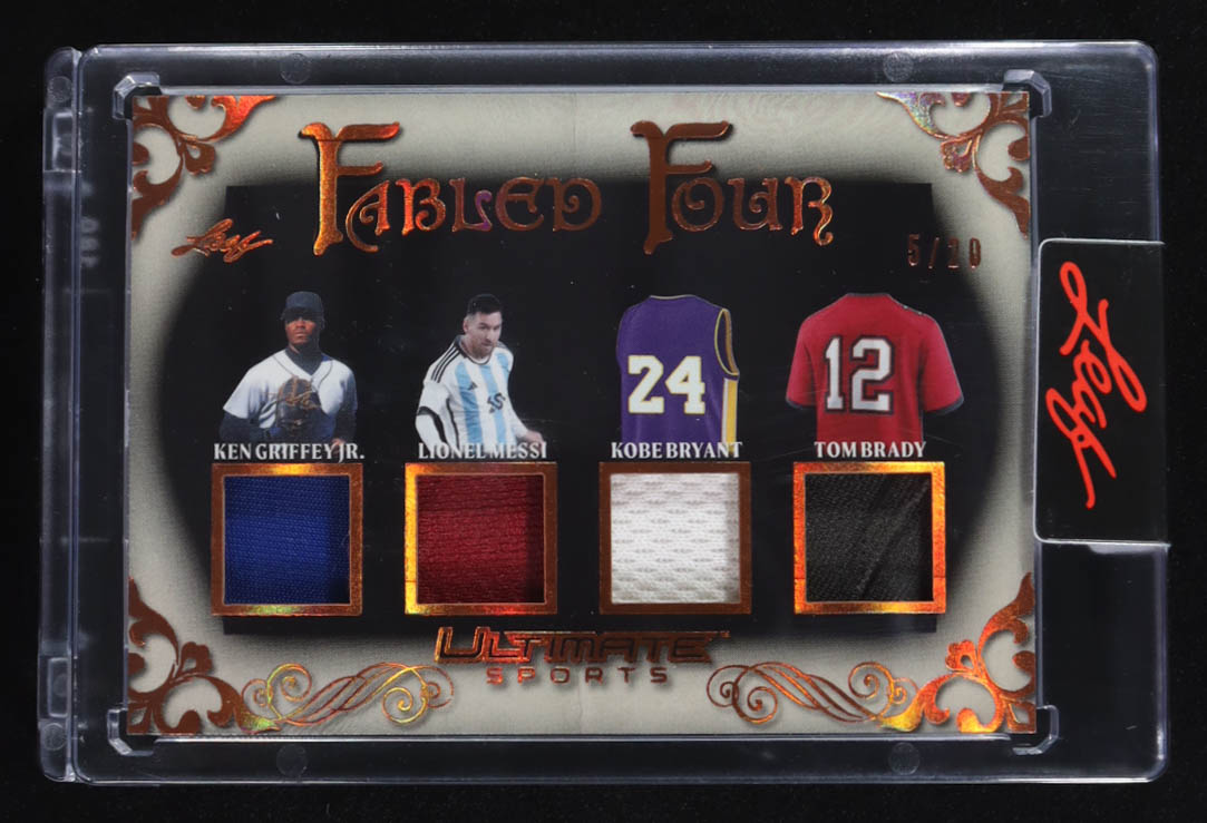Fabled Four 2024 Leaf Ultimate Sports #FF-8 #5/20 at PristineAuction.com Fabled Four 2024 Leaf Ultimate Sports #FF-8 #5/20 at PristineAuction.com
