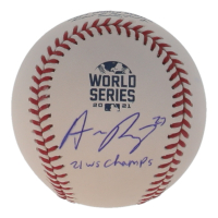 Austin Riley Signed 2021 World Series Baseball Inscribed "21 WS Champs" (MLB) at PristineAuction.com