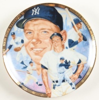 "The Legendary Mickey Mantle" Hamilton Collection 6.5" Commemorative Plate at PristineAuction.com