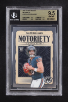 Caleb Williams 2024 Panini Mosaic Notoriety #18 RC (Beckett 9.5) at PristineAuction.com