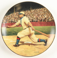"Honus Wagner: The Flying Dutchman" The Bradford Exchange 8" Commemorative Ceramic Plate at PristineAuction.com