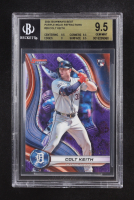 Colt Keith 2024 Bowman's Best Purple Mojo Refractors #28 #124/250 RC (Beckett 9.5) at PristineAuction.com