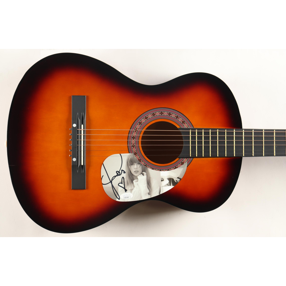 Taylor Swift Guitar with Signed Custom Insert Pickguard (JSA) at PristineAuction.com