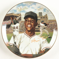 "Willie 'Say Hey' Mays" The Bradford Exchange 8" Commemorative Ceramic Plate at PristineAuction.com