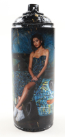 "Starry Gaze Beauty" Original Spray Can Art by Tadas Zaicikas | TedyZet (Zaicikas) at PristineAuction.com