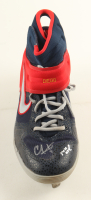 Christian Vazquez Signed Game-Used Nike Baseball Cleat Inscribed "Game Used" (JSA) at PristineAuction.com