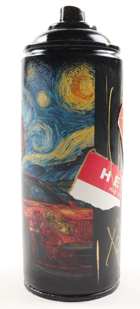 "Starry Night Swagger" Original Spray Can Art by Tadas Zaicikas | TedyZet (Zaicikas) at PristineAuction.com "Starry Night Swagger" Original Spray Can Art by Tadas Zaicikas | TedyZet (Zaicikas) at PristineAuction.com