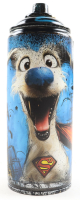 "Super Pup" Original Spray Can Art by Tadas Zaicikas | TedyZet (Zaicikas) at PristineAuction.com
