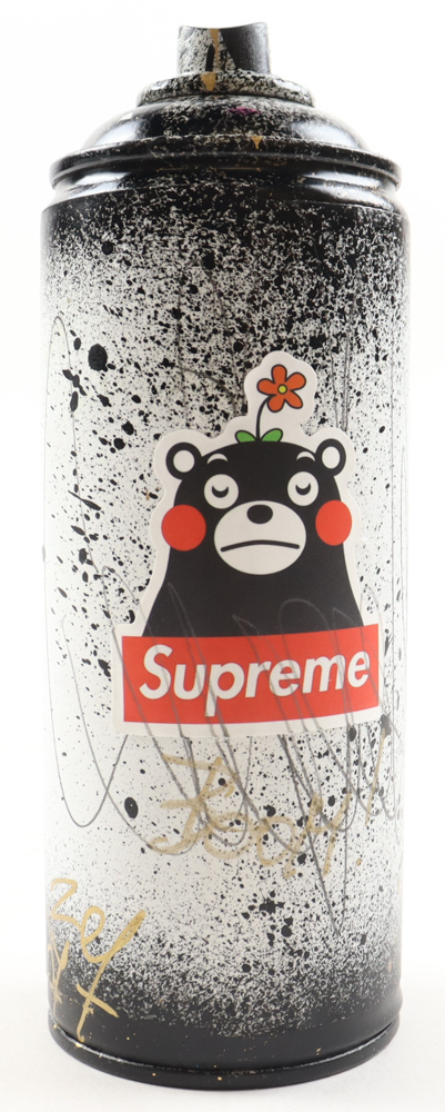 "Fierce Blue-Nose Pup" Original Spray Can Art by Tadas Zaicikas | TedyZet (Zaicikas) at PristineAuction.com "Fierce Blue-Nose Pup" Original Spray Can Art by Tadas Zaicikas | TedyZet (Zaicikas) at PristineAuction.com