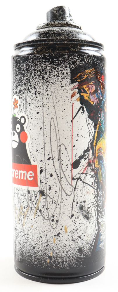 "Fierce Blue-Nose Pup" Original Spray Can Art by Tadas Zaicikas | TedyZet (Zaicikas) at PristineAuction.com "Fierce Blue-Nose Pup" Original Spray Can Art by Tadas Zaicikas | TedyZet (Zaicikas) at PristineAuction.com