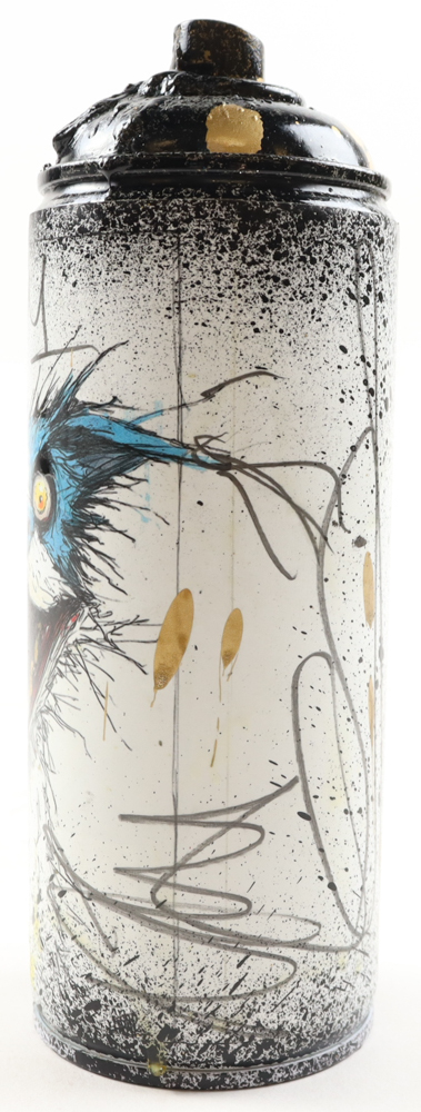 "Crowned Wild Grin" Original Spray Can Art by Tadas Zaicikas | TedyZet (Zaicikas) at PristineAuction.com "Crowned Wild Grin" Original Spray Can Art by Tadas Zaicikas | TedyZet (Zaicikas) at PristineAuction.com