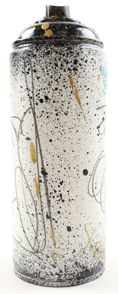 "Crowned Wild Grin" Original Spray Can Art by Tadas Zaicikas | TedyZet (Zaicikas) at PristineAuction.com "Crowned Wild Grin" Original Spray Can Art by Tadas Zaicikas | TedyZet (Zaicikas) at PristineAuction.com