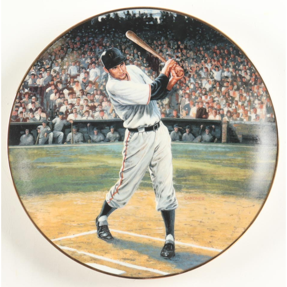 "Bobby Thomson: Shot Heard 'Round the World" The Bradford Exchange 8" Commemorative Ceramic Plate at PristineAuction.com