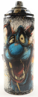 "Wild Blue Snout" Original Spray Can Art by Tadas Zaicikas | TedyZet (Zaicikas) at PristineAuction.com